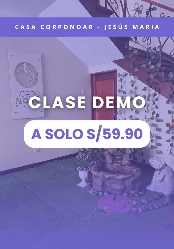 Promoción de Clase Demo para la sede de Jesús María