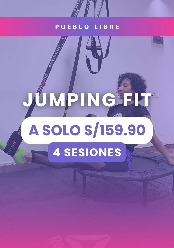 Promoción de Jumping Fit para la sede de Pueblo Libre