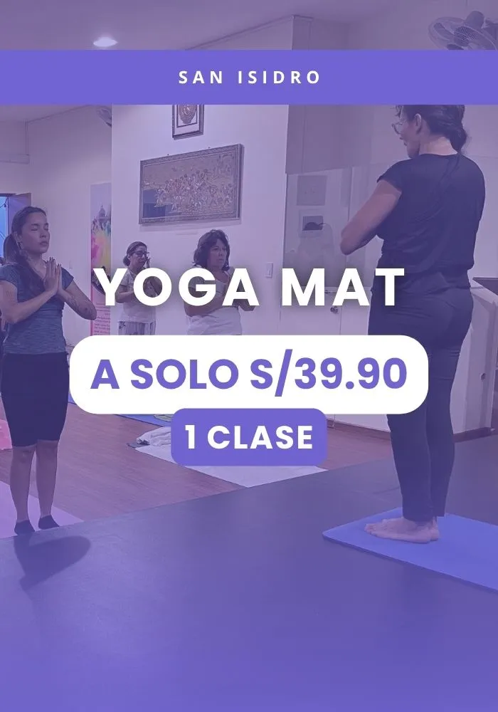 Promoción de Yoga para la sede de San Isidro