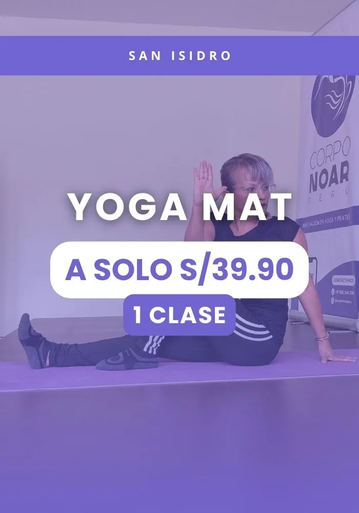 Promoción de Yoga para la sede de San Isidro